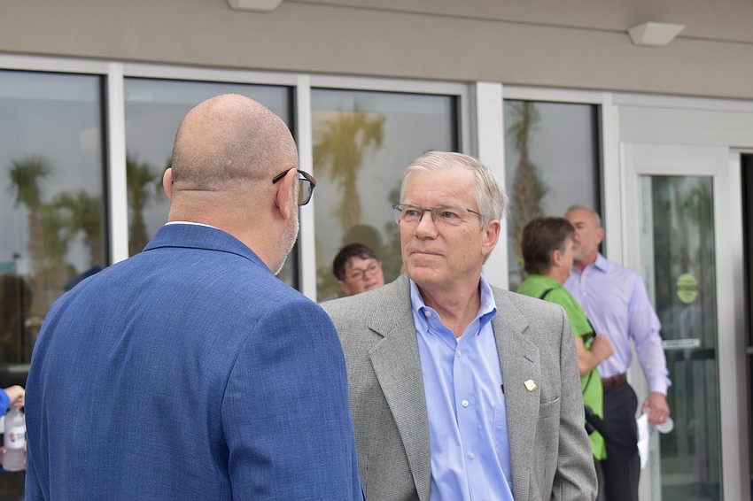 David Sessions is the CEO of Willis Smith Construction, the Lakewood Ranch company that built the $17.6 million building.