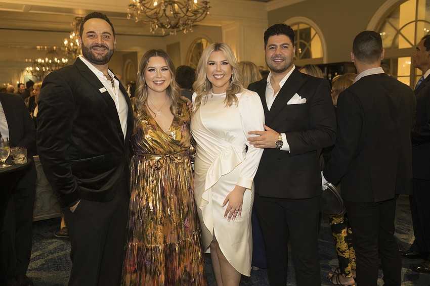 Okay and Sarah Renkliyuz, Taylor and Shak Teymuri