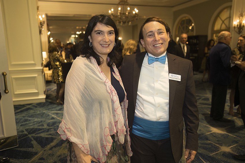 Hermione Gilpin and Shepard Englander