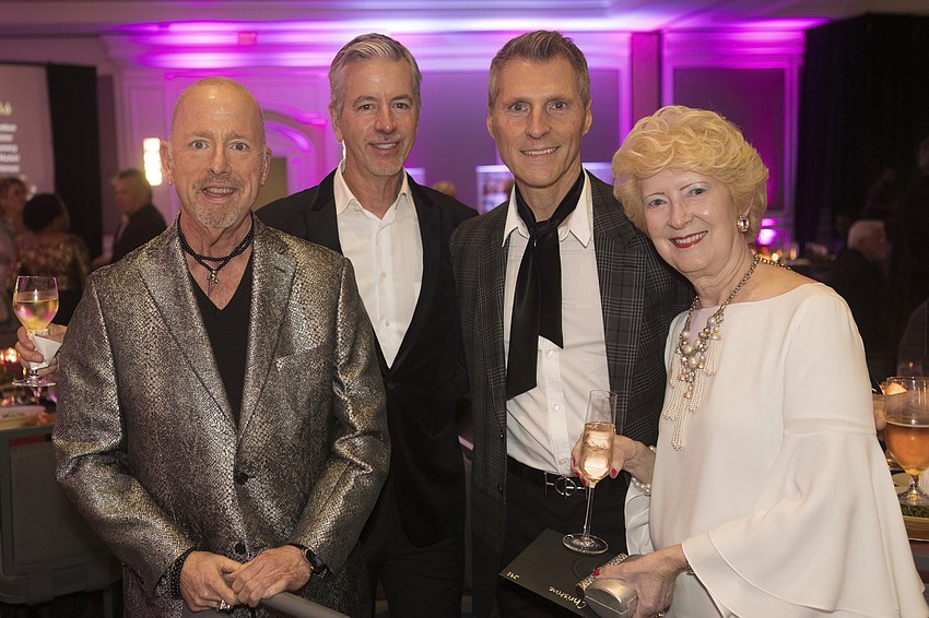 Terry McKee, Jim Capazola, James Amato and Christine Jennings