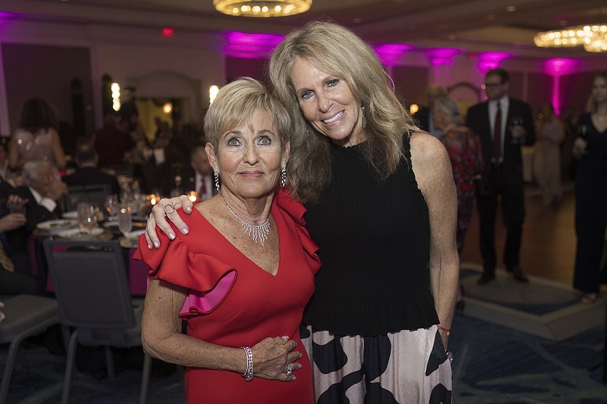 Legacy Award Winner Bunny Skirboll, with daughter, Lisa Axelrod