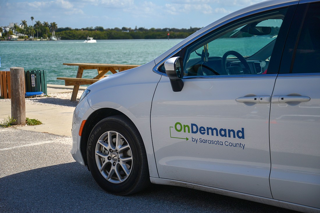 Sarasota County's OnDemand service debuted in 2021.