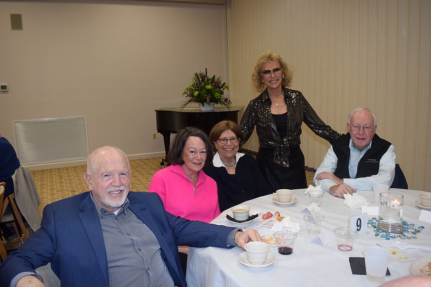 Bob Gary, Karen Gary, Anne Lieberman, Leah Fruitman and Chuck Lieberman