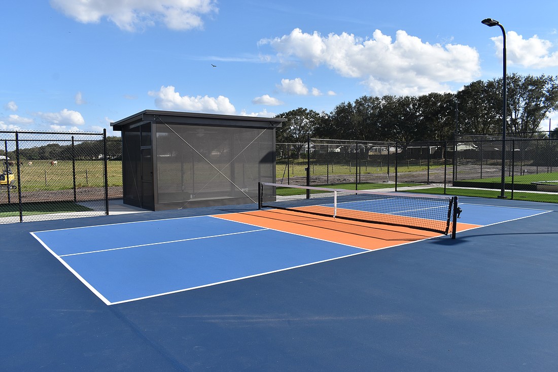 Six pickleball courts opened at UMR Sports in early 2022.