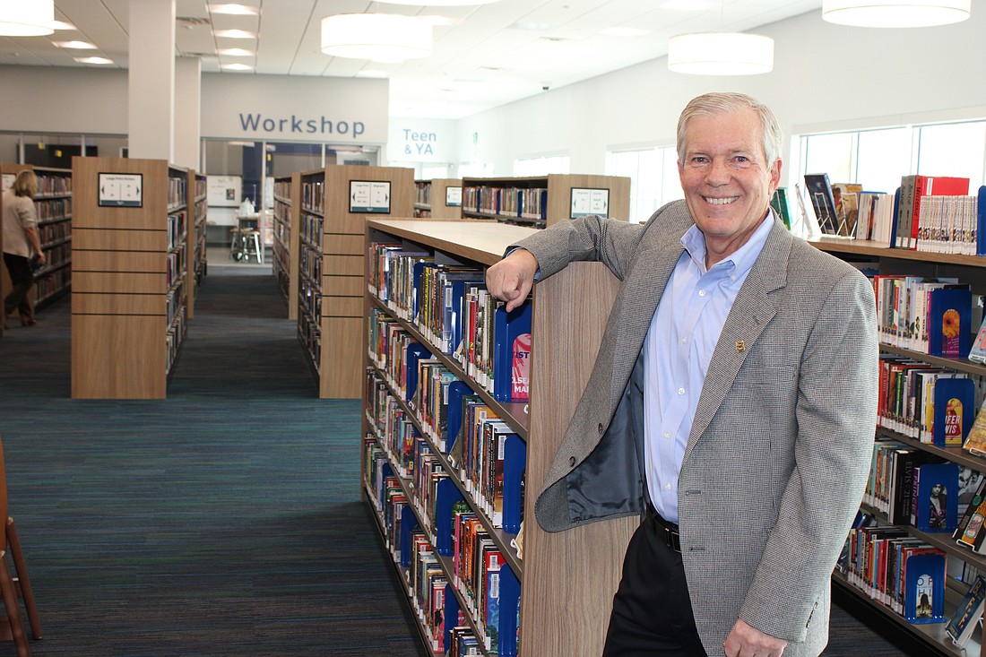 David Sessions, the CEO of Willis Smith Construction, which combined with Fawley Bryant Architecture to build and design the new library, said it's a great balance of being functional and attractive.