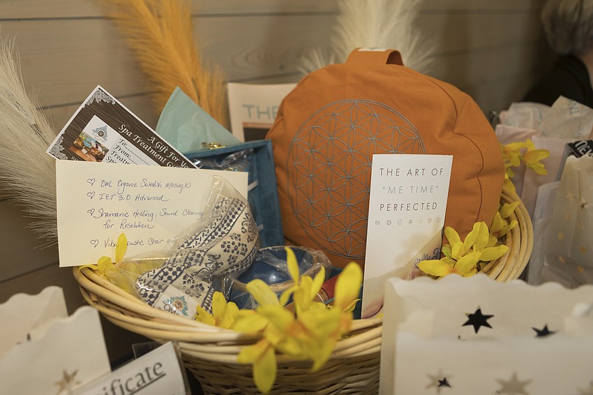 The event offered up several raffle prizes.