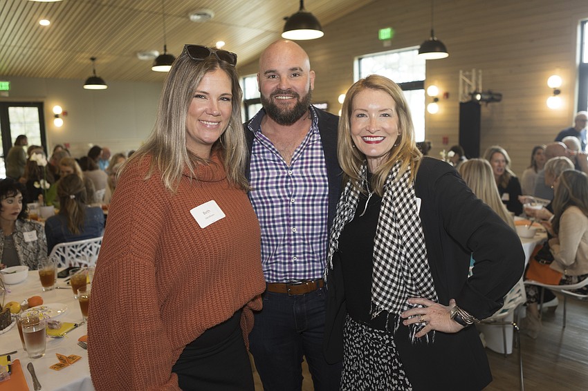 Beth and Ryan Jacobson with Emily Walsh