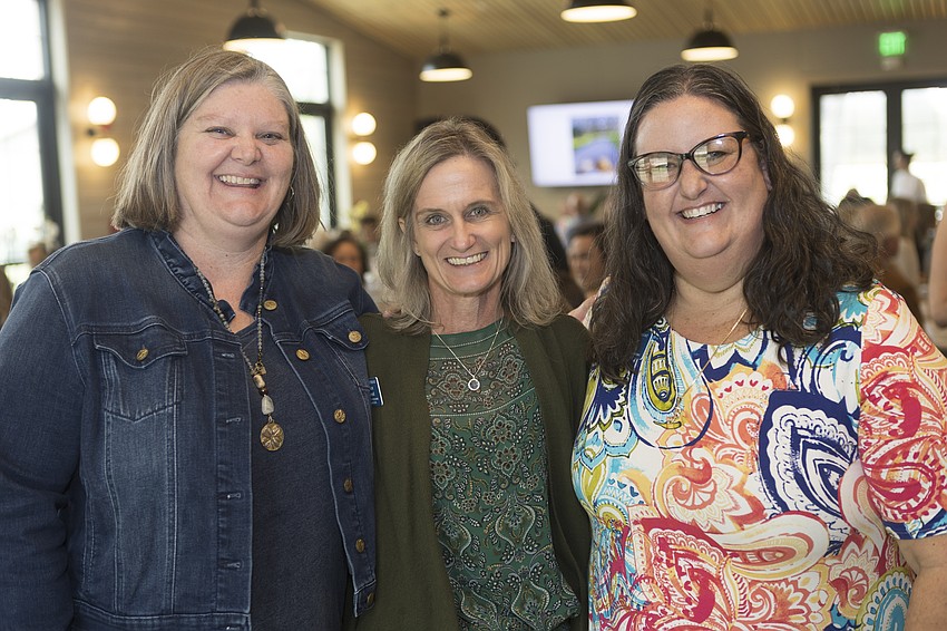 Mandy O'Malley, Candice McLeod and Jennifer Ourednik