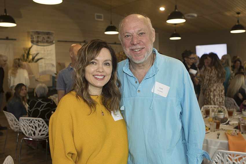 Nancy Parlor and Don Simmons