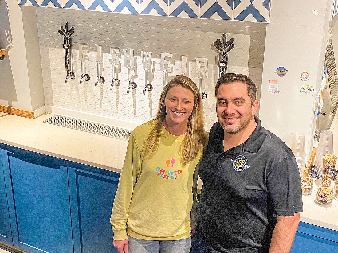 Fishweir Brewing Co. co-owners Stacey and Broc Flores say inflation and changing consumer habits are putting financial pressure on their business and other similar breweries. Their business is at 1183 Edgewood Ave. S. in Murray Hill.