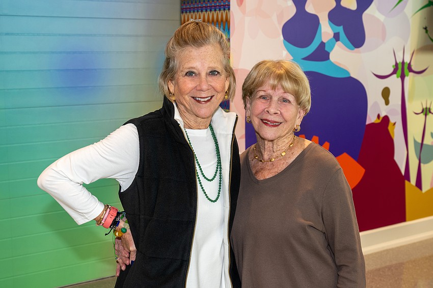 Betsy Garner Wyant and Dottie Baer Garner