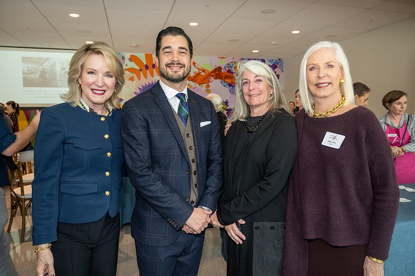 Teri Hansen, John Dangaran, Marcy Klein and Mary Ann Meyer