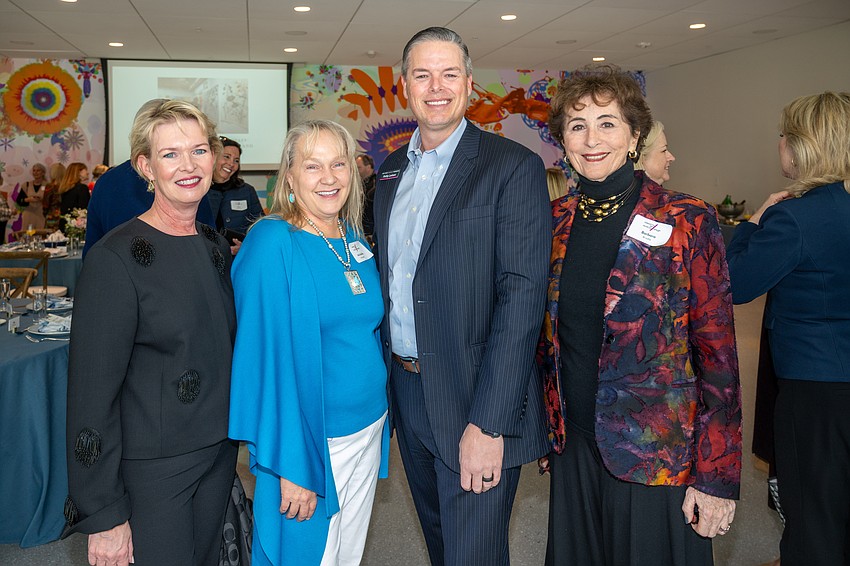 Veronica Brady, Michelle Mitchell, Phillip Lanham and Barbara Brizdle