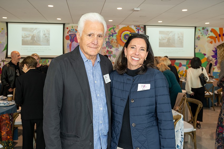 Frank Martucci and Sara Robinson