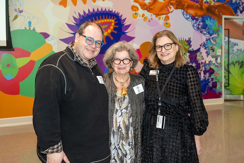 John and Julie Brogan and Tricia Mire