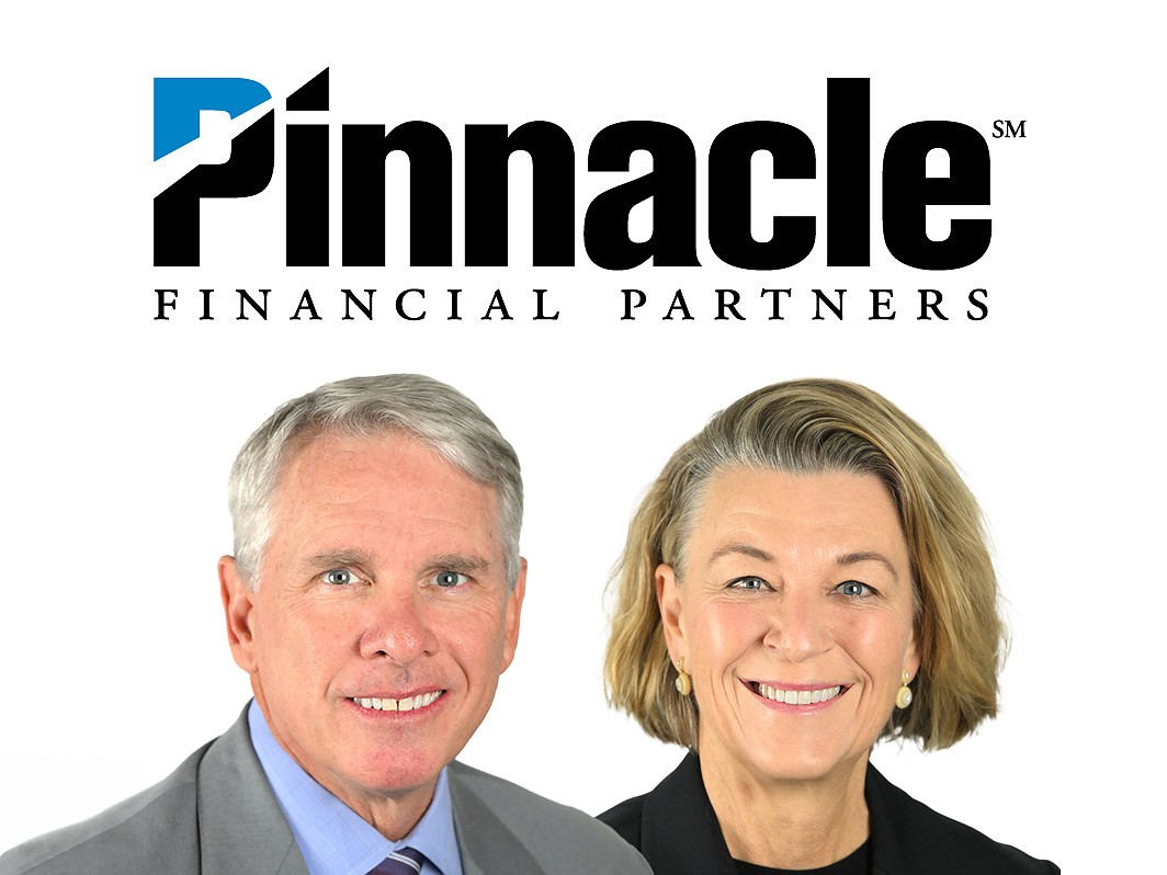 Scott Keith and Debbie Buckland will lead the new Pinnacle Financial Partners office in Jacksonville.