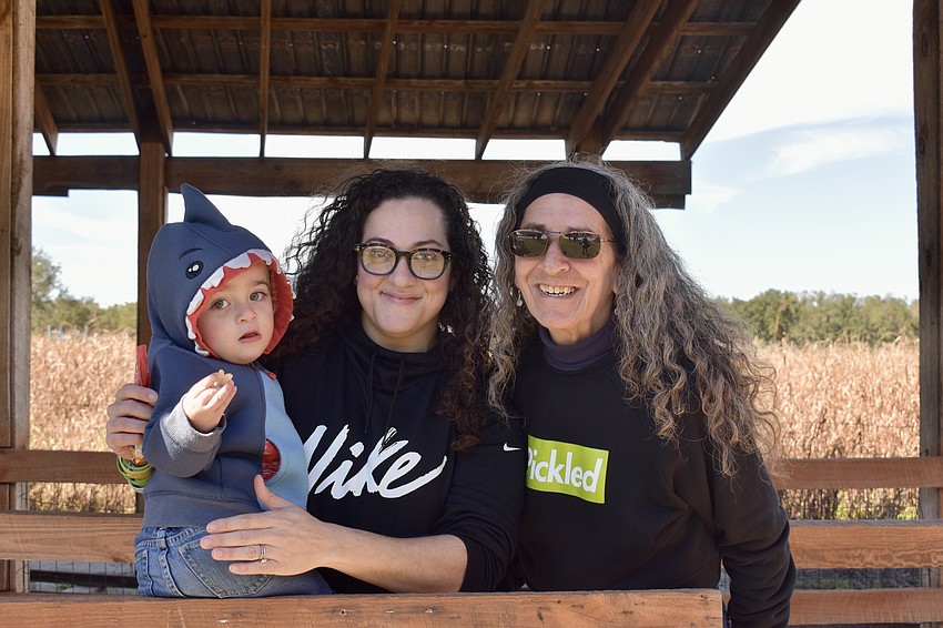 Brian, Monica and Karen Hershman are newer members to Temple Emanu-El.