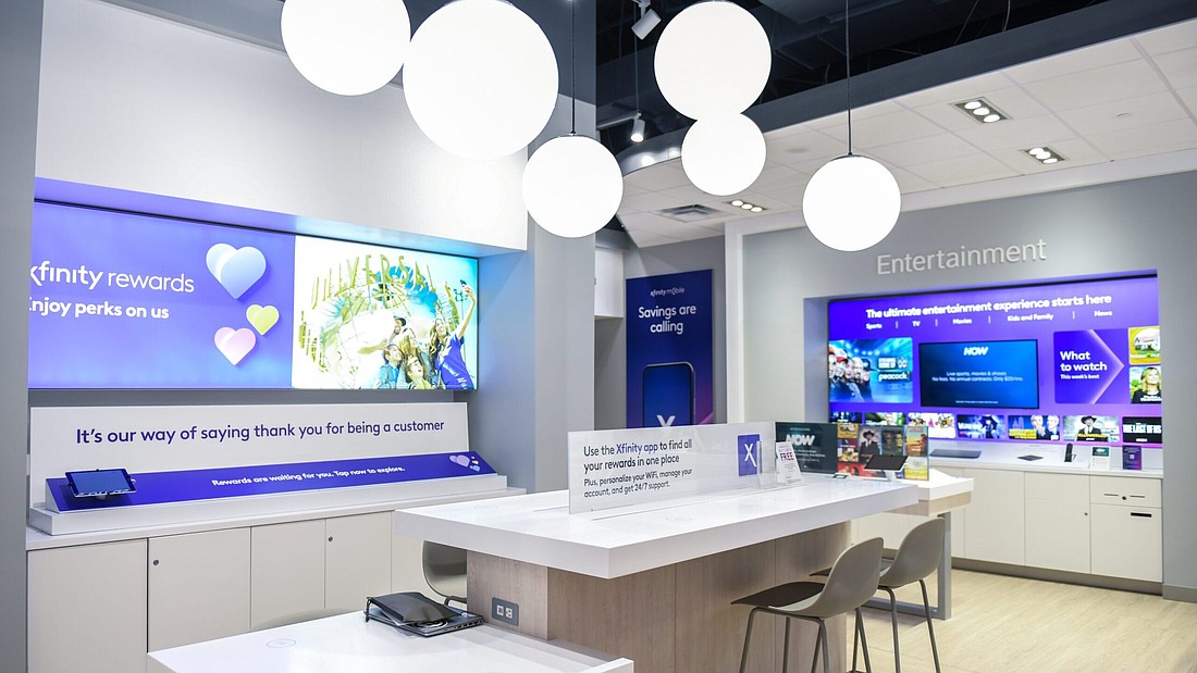 Comcast opened its first store in Sarasota County on Jan. 20.