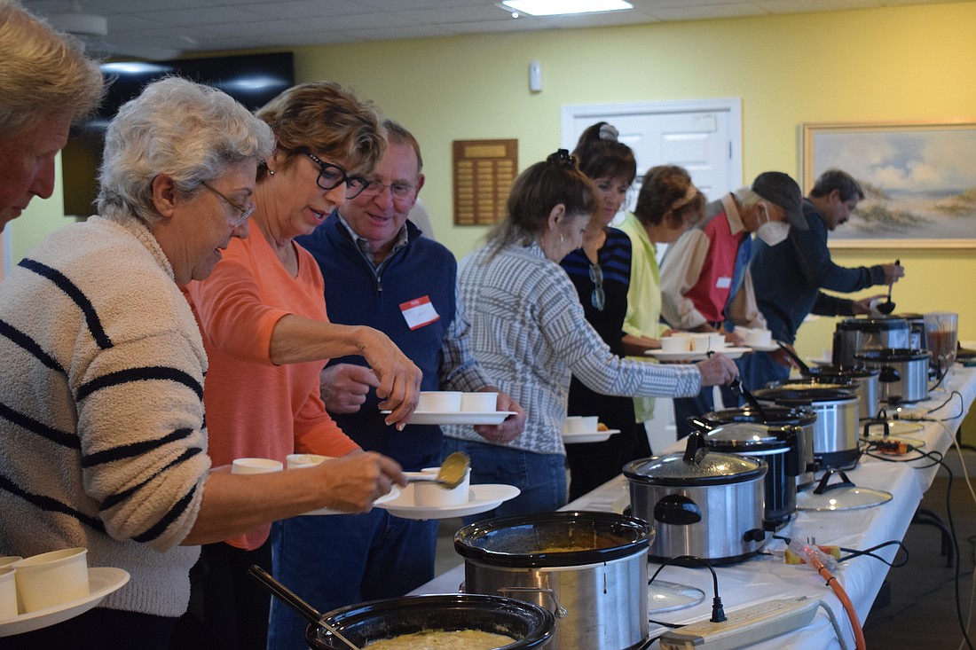 Spanish Main Yacht Club hosts their third annual Soup and Chili dinner.