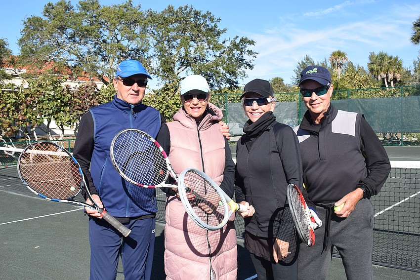 Joe Pilch, Gosia Pilch, Marcia Gutridge and David Gutridge