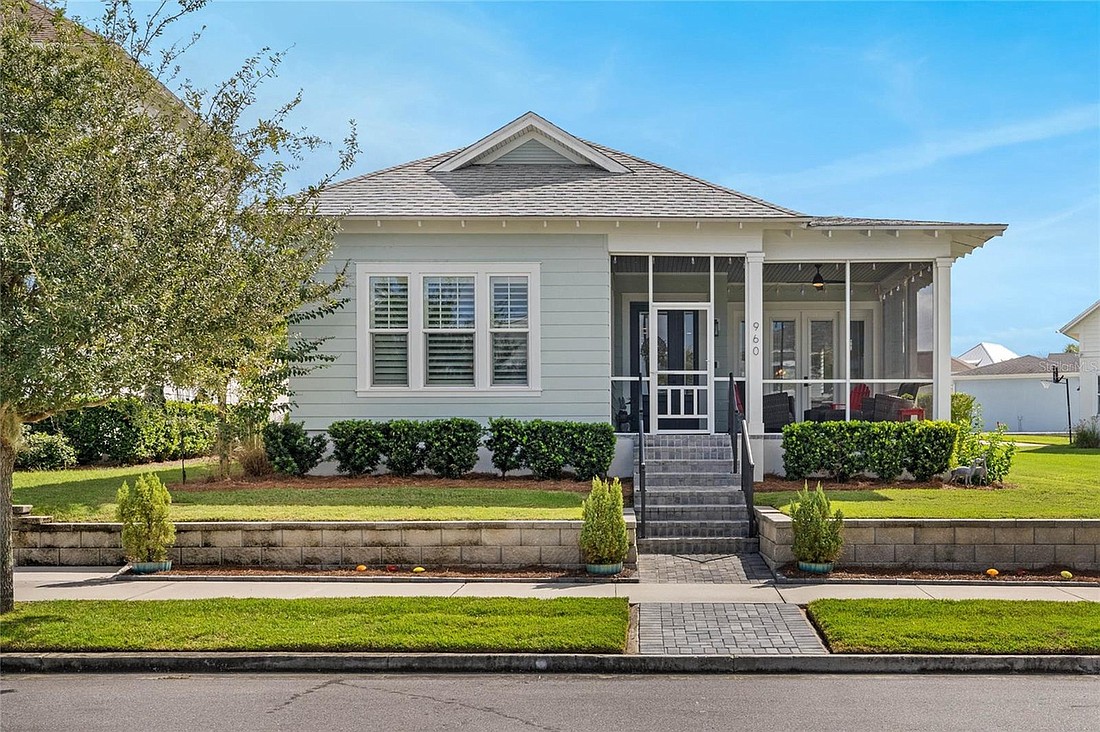 The home at 960 Celadon St., Winter Garden, sold Jan. 17, for $805,000. It was the largest transaction in Winter Garden from Jan. 14 to 20. The sellers were represented by Debbie Wind,  New Homes Real Estate Inc.