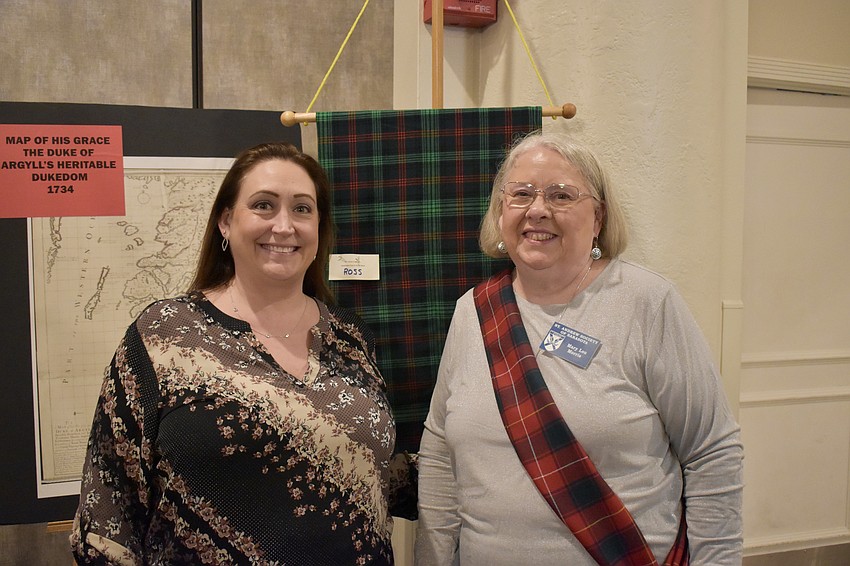 Kellie Anderson and Mary Lou Morris say they will begin planning for next year's Burns Supper 