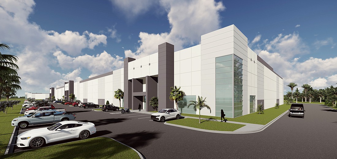 Airport 295 Logistics Park is planned at northeast Interstate 295 and Lem Turner Road in Northwest Jacksonville.
