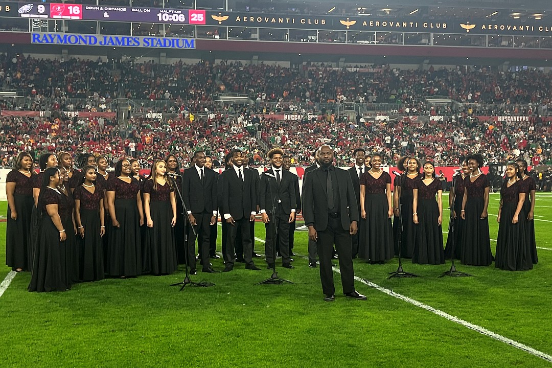 BethuneCookman University Concert Chorale paid tribute to MLK at NFL