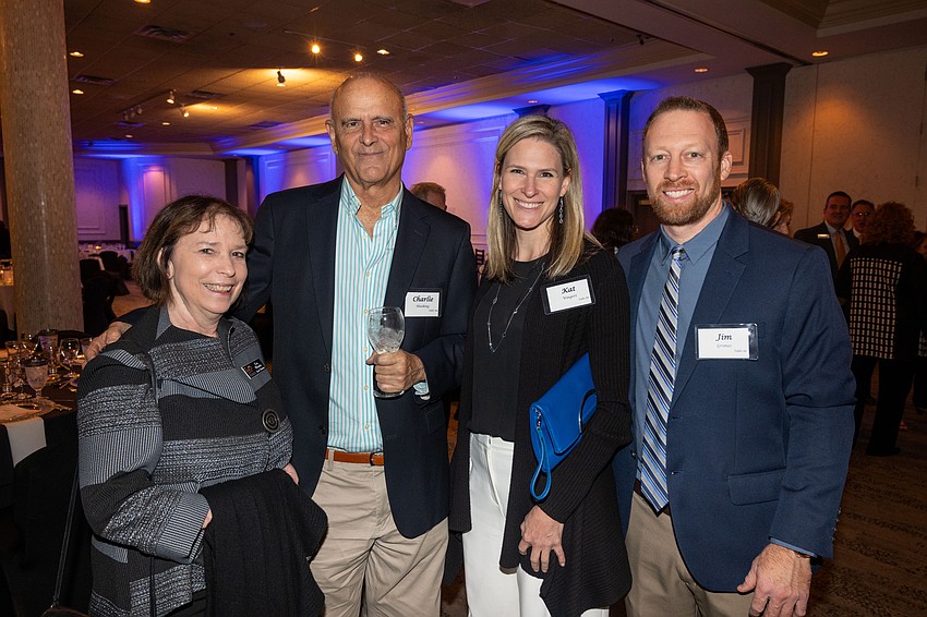 Kim Wheeler, Charlie Huisking, Kat Wingert and Jim Grimes