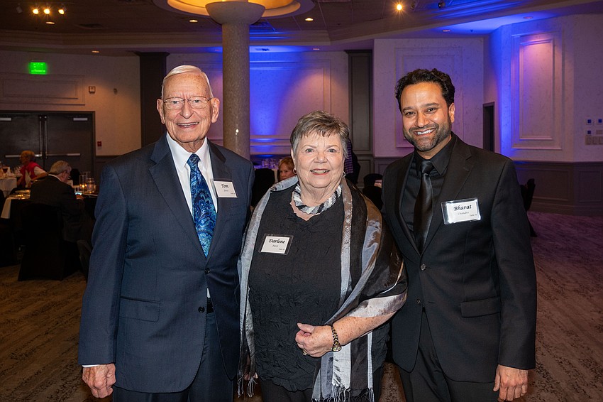 Tom and Darlene Furst and Bharat Chandra