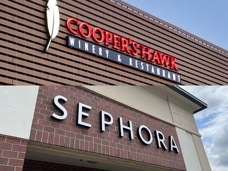 A Sephora beauty products store and a Cooper’s Hawk Winery & Restaurants are planned in the Mandarin Landing Shopping Center.