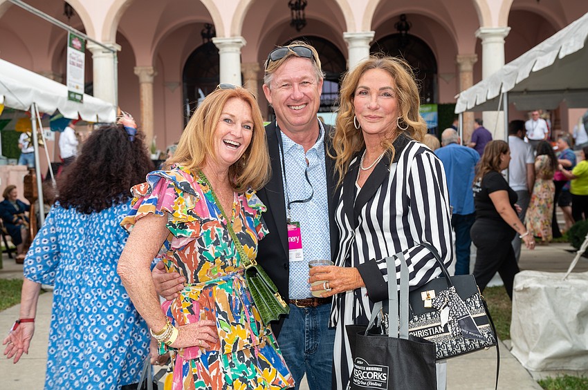 Karin and Bart Leerveld with Marilyn Weisenberg