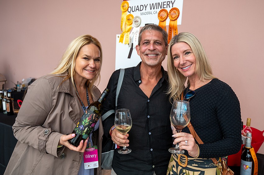 Laura Shaw, David and Gina Zazza