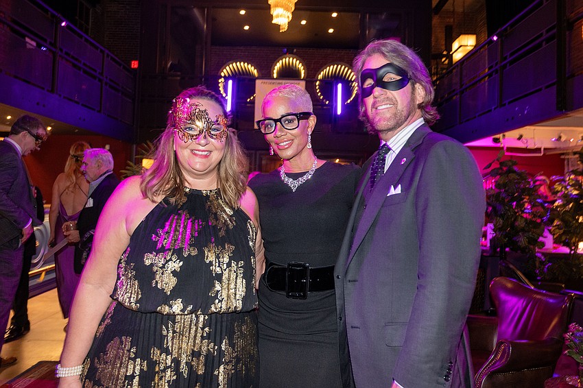 Dawn Sakes, executive director, Dr. Brook Bello, founder of More Too Life, and Rayman Bechard, board member