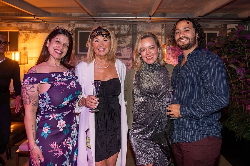 Idalia Rivera, Marie Therese Lacroix, Alyssa Whittemore and Carlos Gonzalas