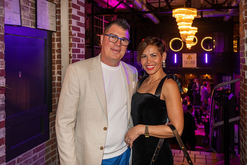 Tim Mitten and Merly Soliano