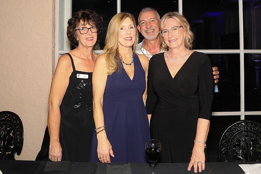 Carmen Woods, Cathi and Ken Castro, and Cori Stannish