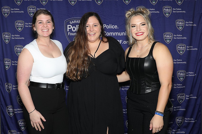 SPD police officers Laura Stevens, Molly Spencer and Whitney Bentz