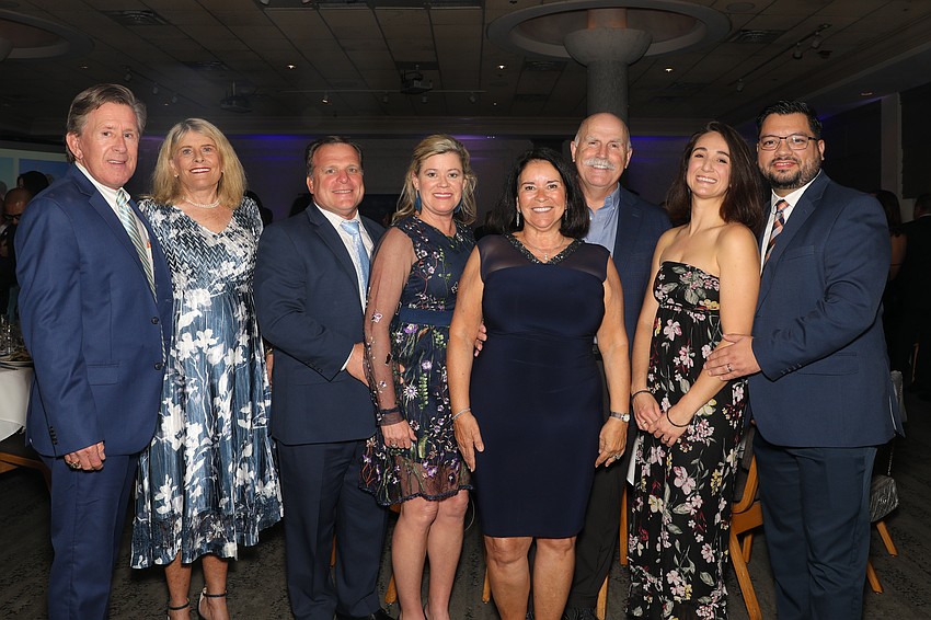 Michael and Lynne Doyle, Bill and Robyn Sadlo, Kathy and Mike Martella, and Stephanie and Drew Martinez