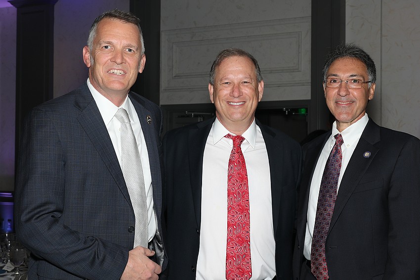 City Attorney Joe Polzak with State Attorneys Craig Schaeffer and Ed Brodsky