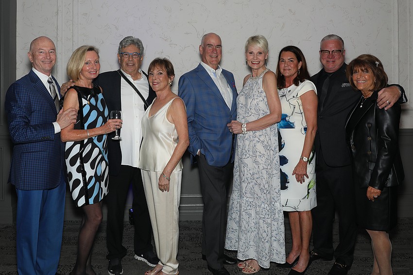 Richard Rostant, Kathy Stout-LaBauve, Michael and Joan Gray, Frank and Barb Ross, Victoria Phillips, Sean Murphy and Janis Cohen