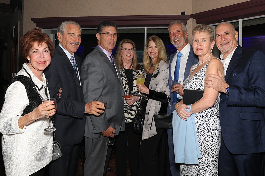 Lisa and Joel Paritz, George and Gayle Maurizi, Penny and Neil Manasse, and Robyn and Dennis Bivona