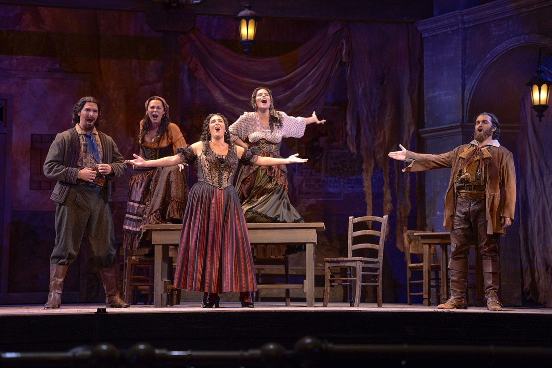 Sarasota Opera’s 2018 production of Carmen.