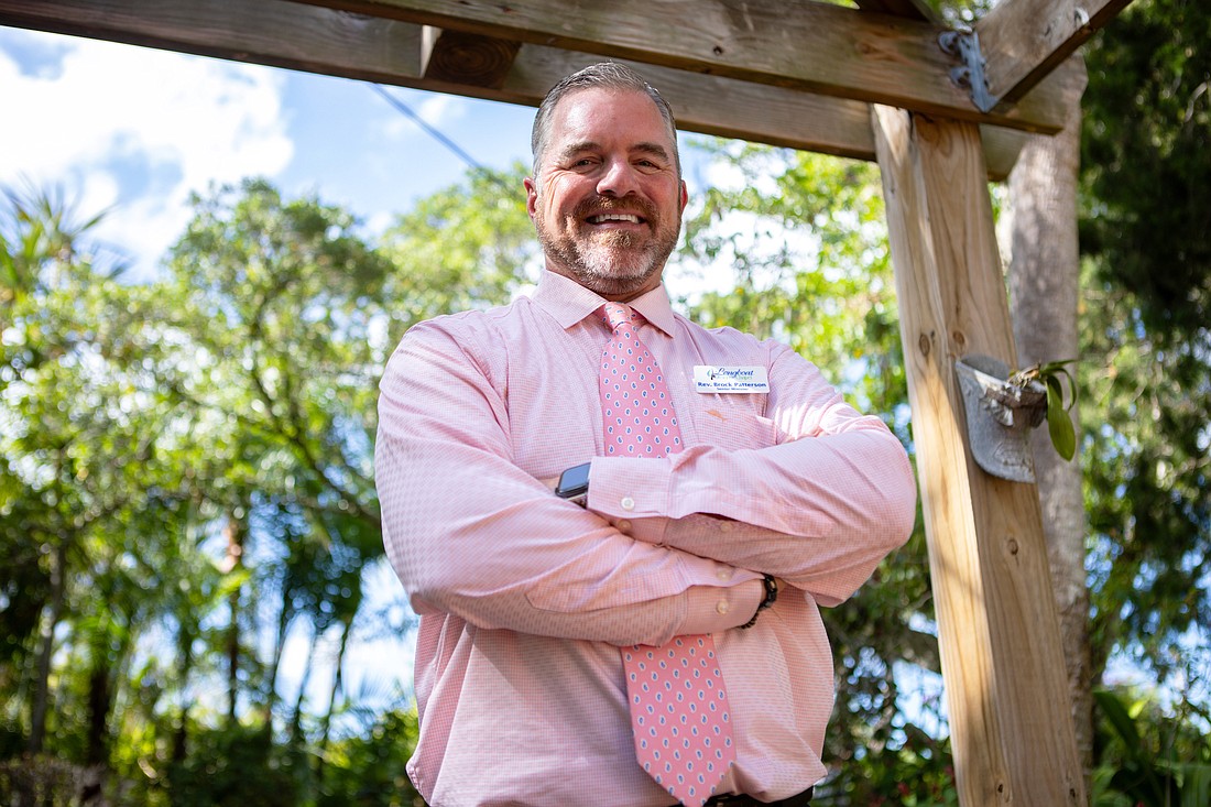 Rev. Brock Patterson found his perfect fit at Longboat Island Chapel.