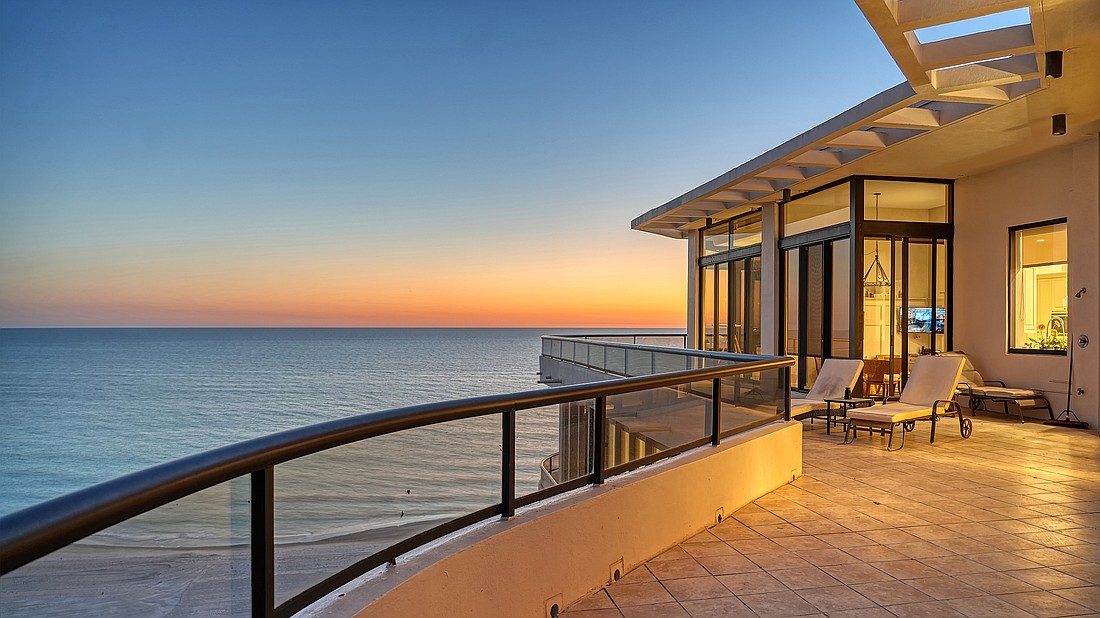 The penthouse at 415 L Ambiance Drive sold for $11 million, setting a record for Longboat Key condo sales.