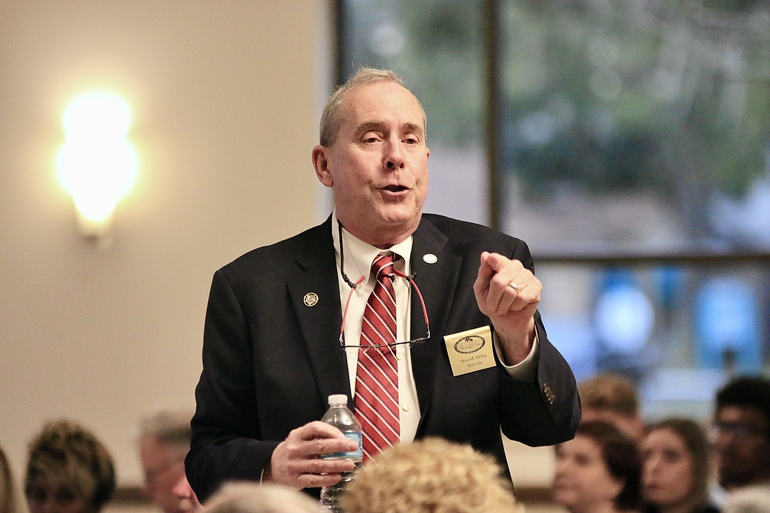 Palm Coast Mayor David Alfin. Photo by Sierra Williams