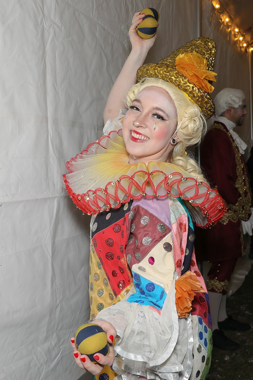 Siena Hartzell enjoys being part of the CAC Sarasota Sailor Circus.