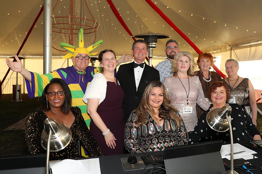 Angle Hayes, Arron Watkins, Roseanne Catalano, Pedro Reis, Kelly Campa-Fairchild, Melanie Wilber, David Mason, Joy Jones, SaSa Armor, and JoAnnn Watson greet guests.