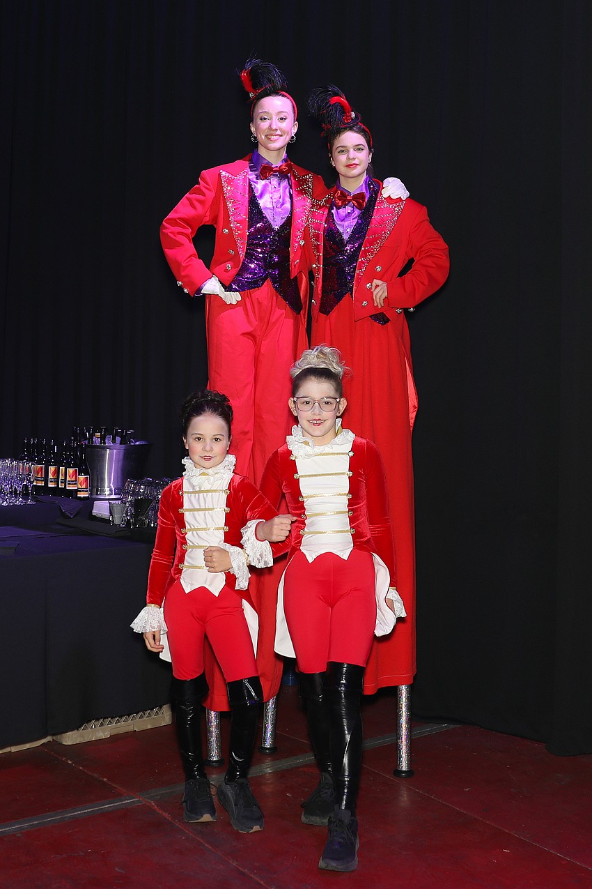 Zoe Solovieva and Alyssa Walsh perform a jump rope act, and Tasman Henry and Jocelyn Williams say their new center of gravity is quite surreal.