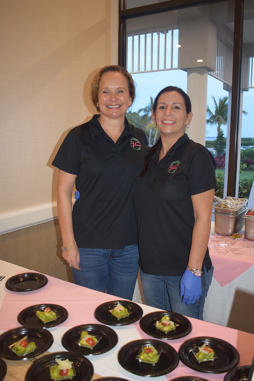 Karen Bergenholtz and Debra Murphy from Venturas Italian Kitchen